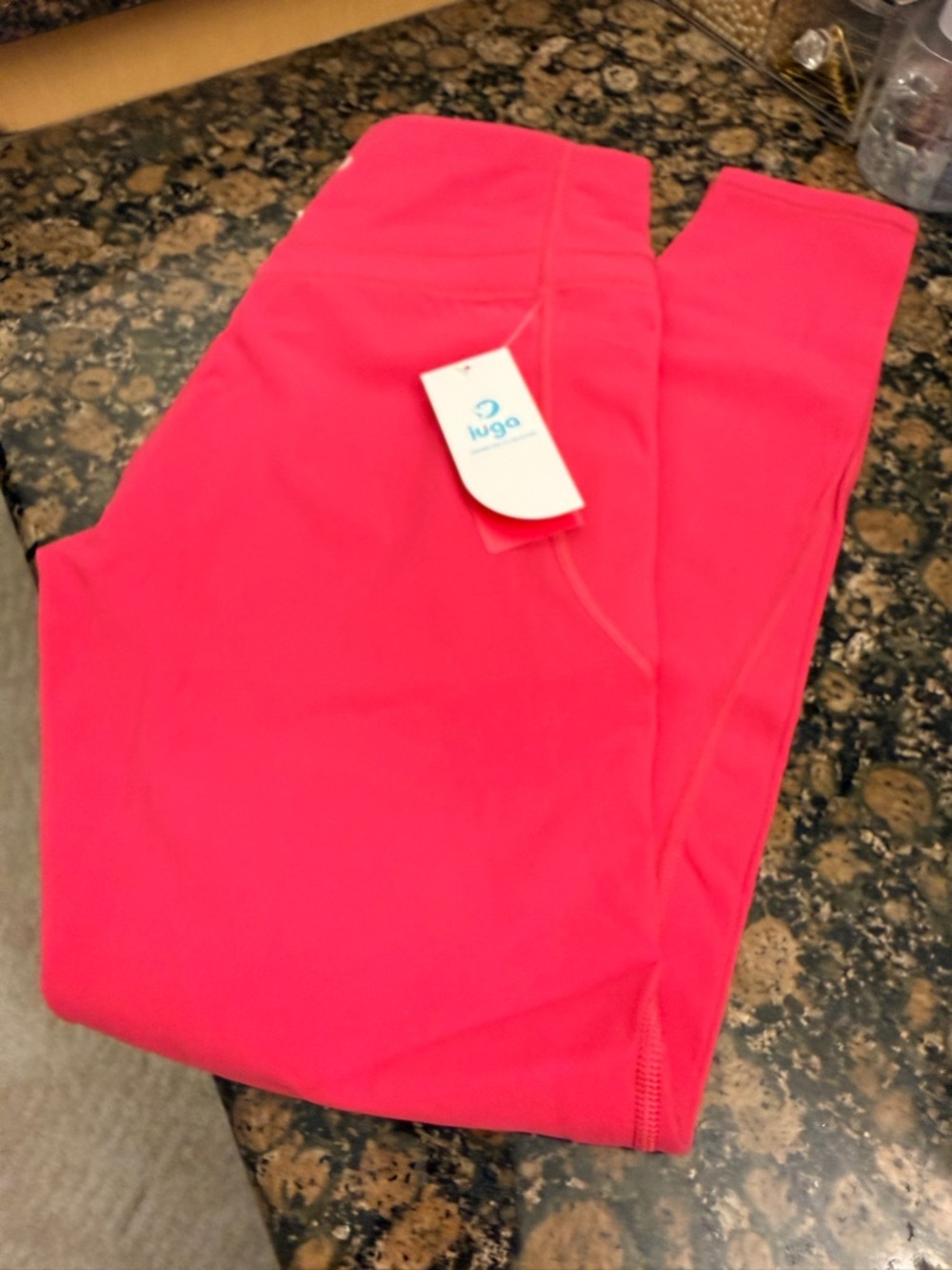 IUGA High-Waist Power tight pink/fushiaActive Leggings - M - Picture 2 of 6